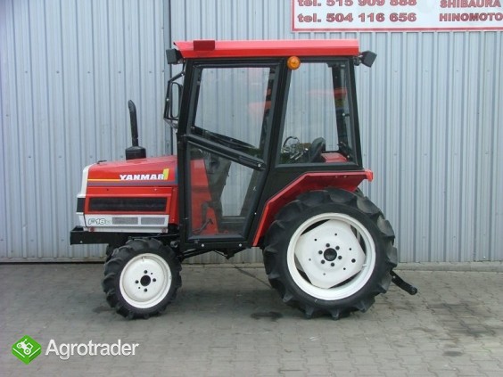 Mini traktorek Yanmar F16D z kabiną, 16KM, 4x4 - zdjęcie 1