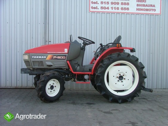 Mini traktorek Yanmar F200, 20KM, 4x4 - zdjęcie 1