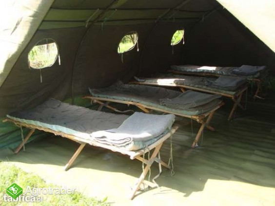 Namiot Wojskowy NS 64 10 osobowy Łózka , ponton - zdjęcie 1