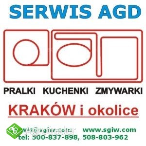 Naprawa Zmywarek Kraków tel.508-803-962