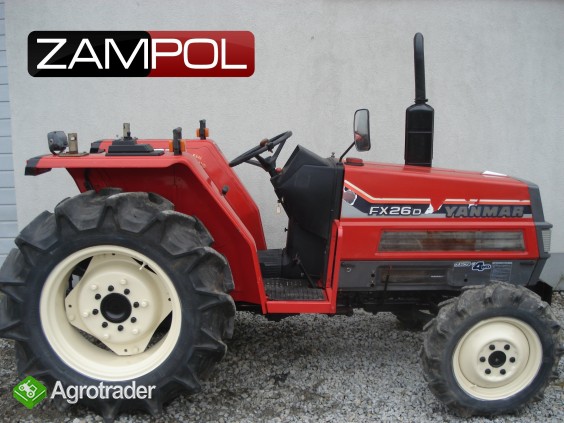 traktorek Yanmar FX26, 26KM, napęd 4x4