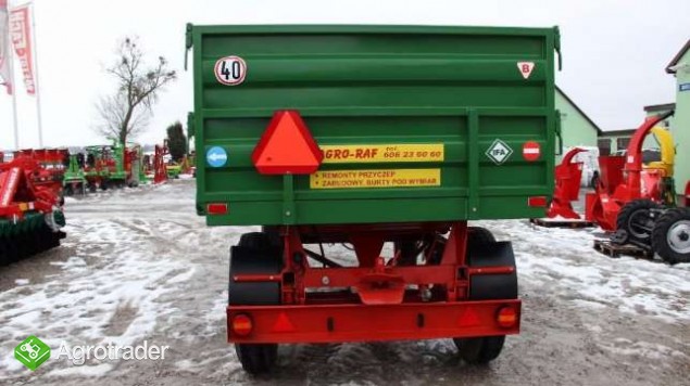 Przyczepa rolnicza ciężarowa 5 ton THK5 jak nowa OKAZJA wywrotka - zdjęcie 5