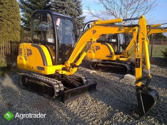 Okazja *** minikoparka JCB 802 Super 2004-2006r. - zdjęcie 3