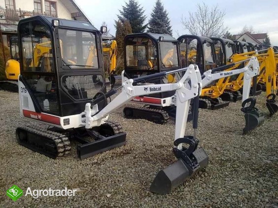 BOBCAT 319 - rok: 2008 - minikoparka gąsienicowa
