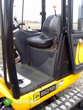 JCB 8018 2006 rok 1,6t - rozsuwane gąsienice - zdjęcie 2