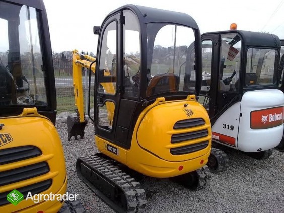 JCB 8018 2007 rok 1,6t - rozsuwane gąsienice - zdjęcie 2