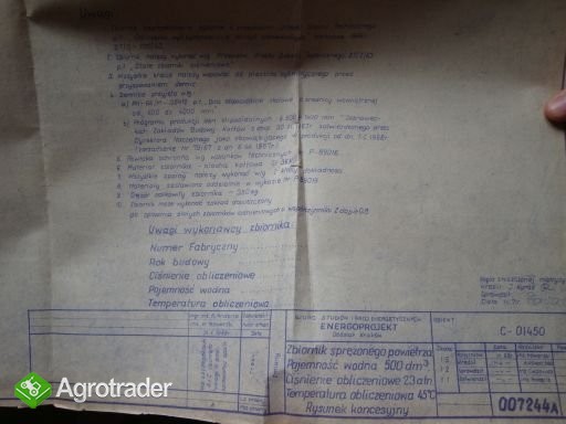 Zbiornik na sprężone powietrze - zdjęcie 3