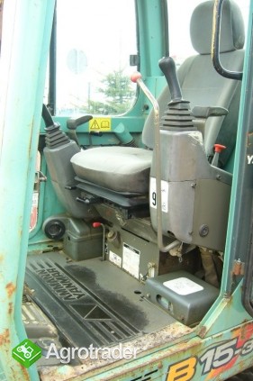 YANMAR B15 -3 2003 15KM AMMANN KOPARKA LEASING GWR - zdjęcie 2