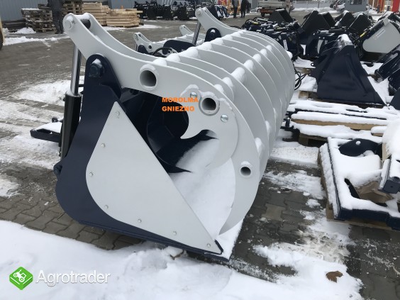 Łyżka z dociskiem łyżkokrokodyl szufla GOLIAT FK MACHINERY 1116 kg  - zdjęcie 4