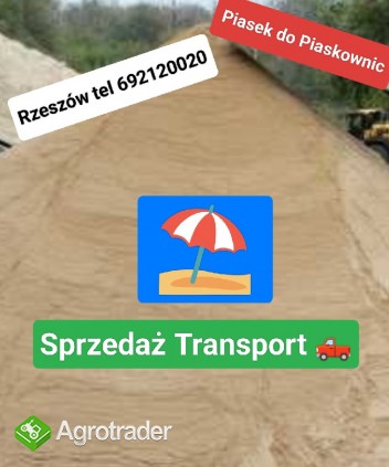 Rzeszów piasek na trawniki i do piaskownicy Rzeszów  tel 692120020