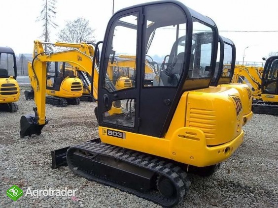 JCB 803 Super 2006 / mini koparka używana - zdjęcie 2