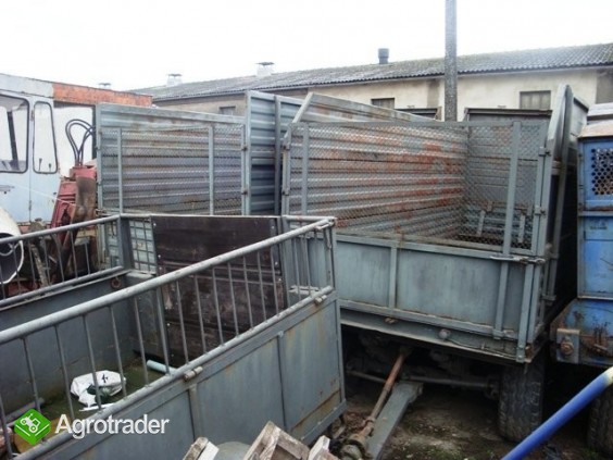 2 x ROZRZUTNIK OBORNIKA ( WOZEK DO KUKURYDZY ) - zdjęcie 1